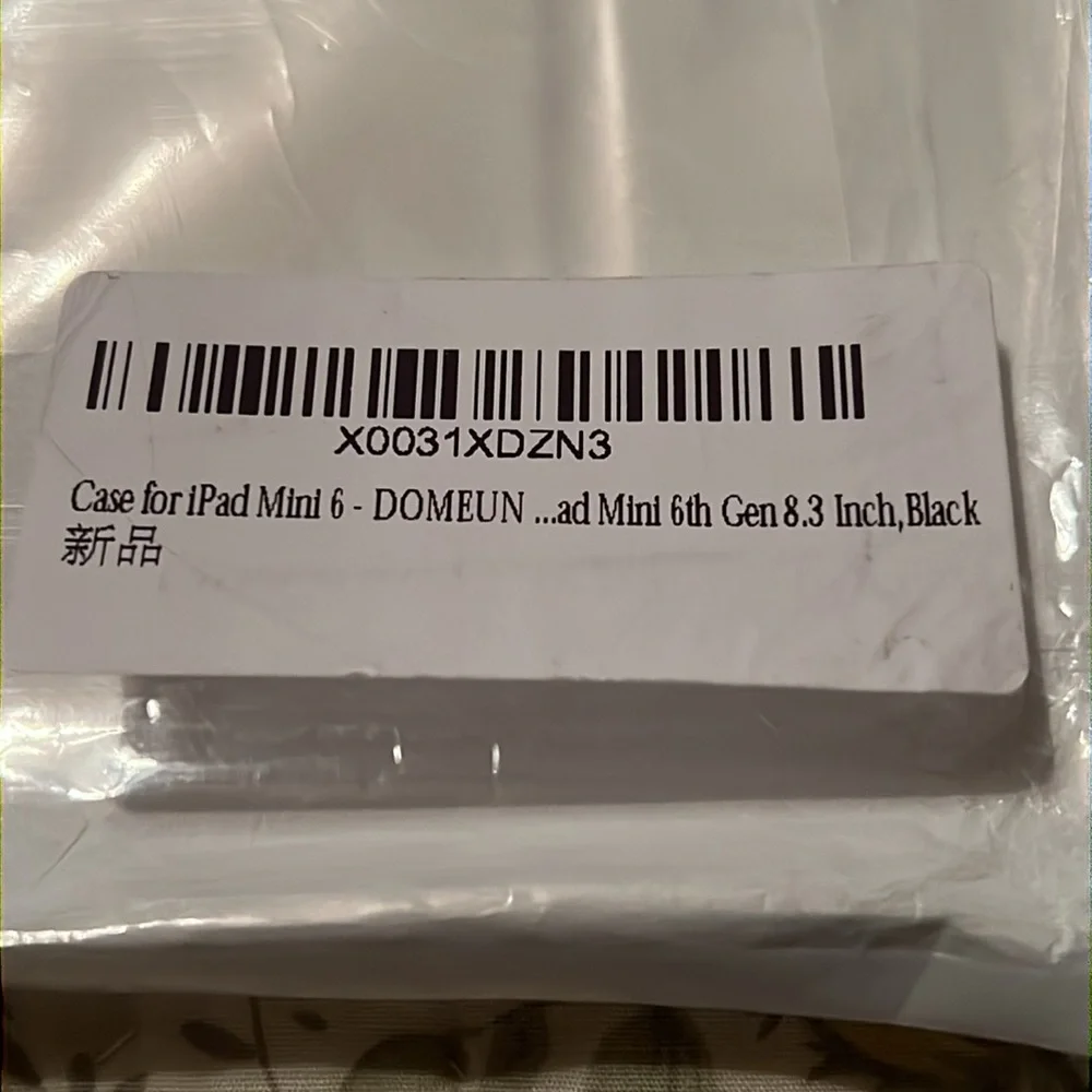 CASE FOR IPAD MINI 6…NIB…8.3”…BLACK…NICE!!!